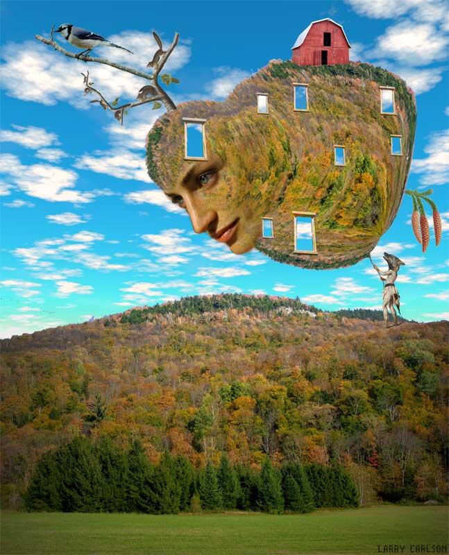 Ni gan ane ngenalin gambar psychedelic karya Larry Carlson