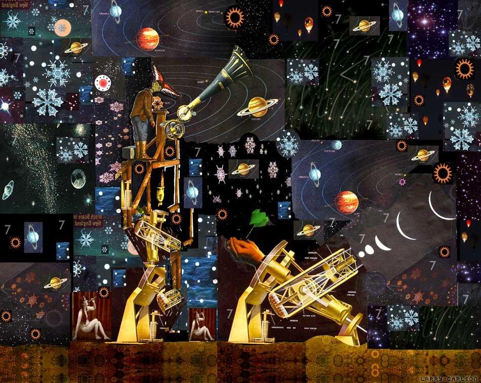 Ni gan ane ngenalin gambar psychedelic karya Larry Carlson