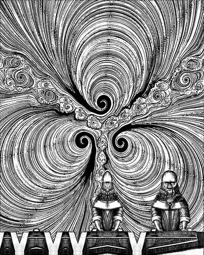 Ni gan ane ngenalin gambar psychedelic karya Larry Carlson
