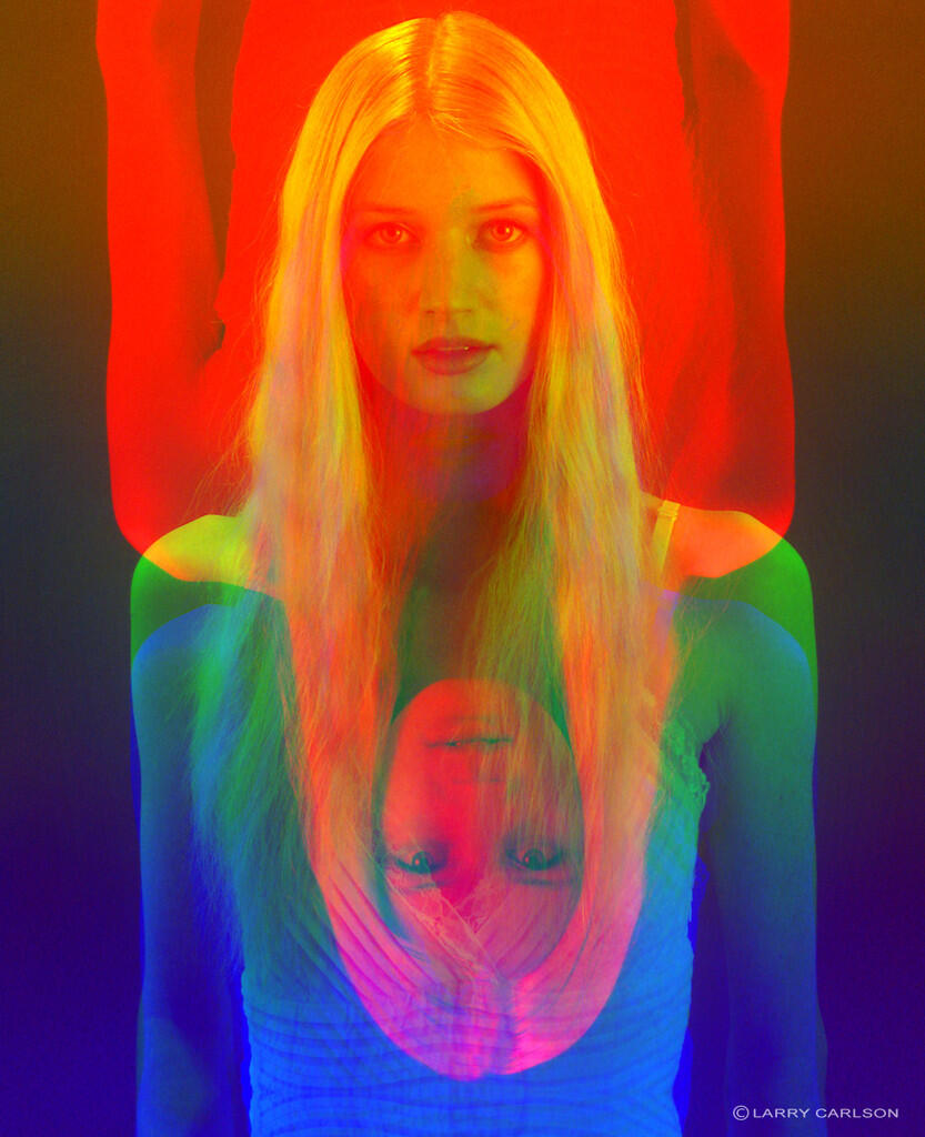 Ni gan ane ngenalin gambar psychedelic karya Larry Carlson