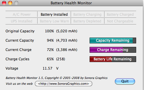 &#91;TANYA&#93; Status Batre Macbook