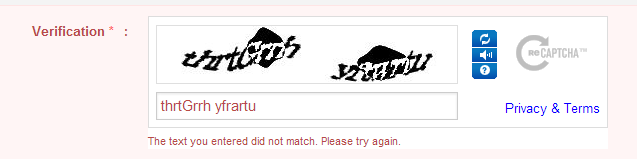 Recaptcha yang ga manusiawi !!!