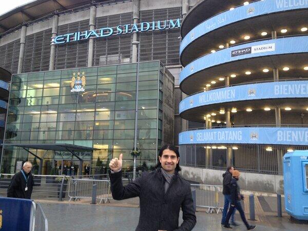 Ada Kata Selamat Datang di Etihad Stadium
