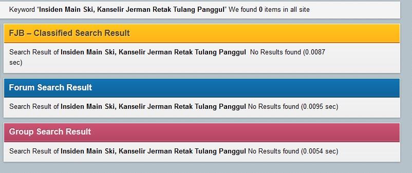 Insiden Main Ski, Kanselir Jerman Retak Tulang Panggul