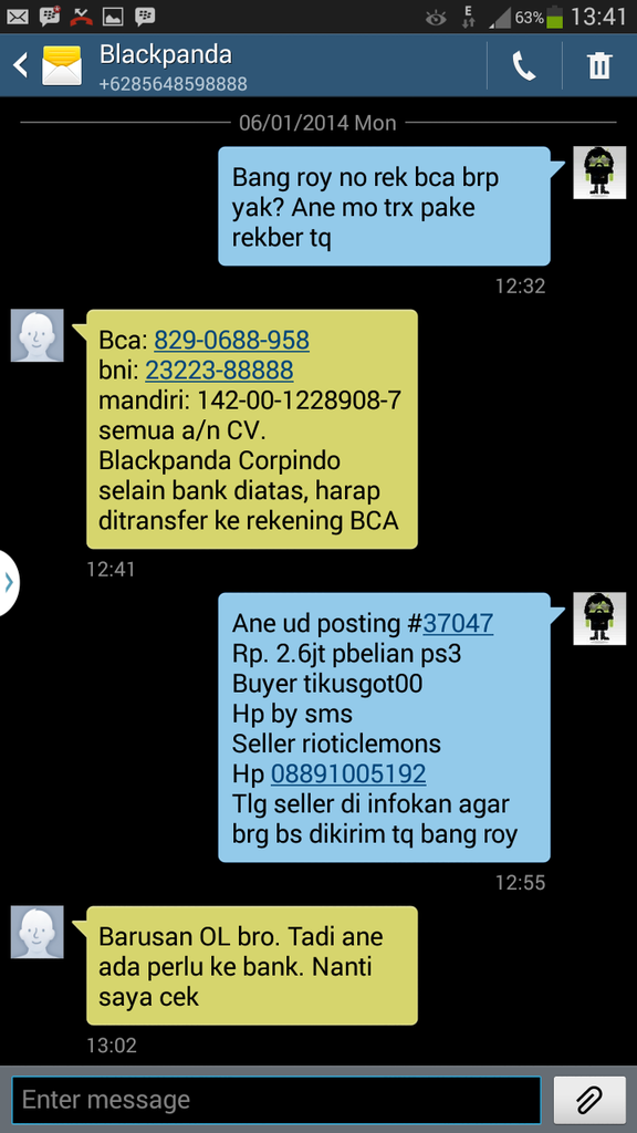 Surat terbuka unt id rioticlemons hp 08891005192