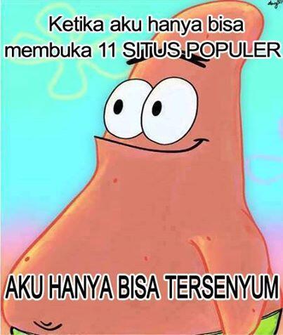 Ekspresi-ekspresi Bodoh &amp; Menggelikan dari Patrick Star