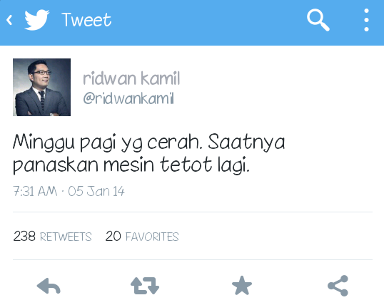 Ridwan Kamil SKAKMAT Farhat Abbas. Ngakak gaaan!!!