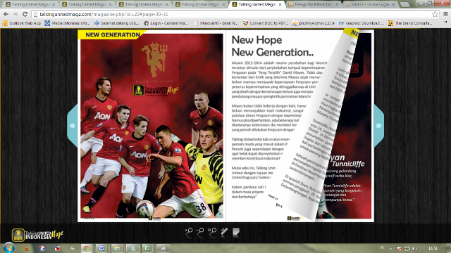 Proudly Present : Talking United Magazine Indonesia edisi 2