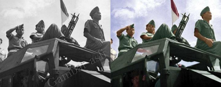 Photo hitam-putih jadi berwarna gan..!