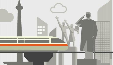 Perbedaan Monorail dengan MRT (Mass Rapid Transit)