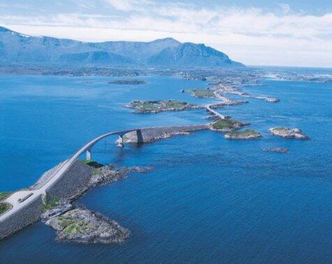 Atlantic Road, jalan antar pulau yang menakjubkan