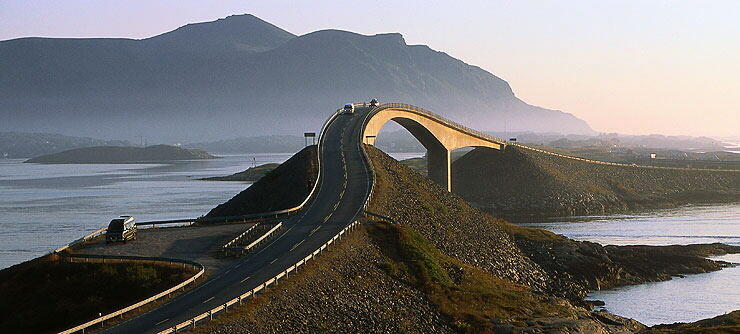 Atlantic Road, jalan antar pulau yang menakjubkan
