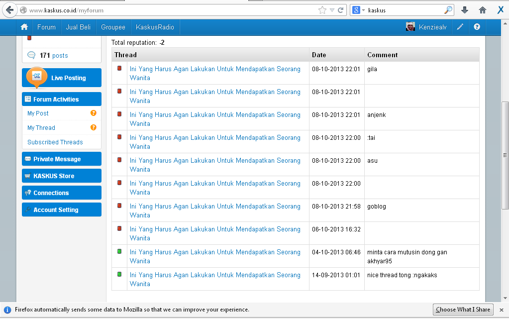 YANG BATA ANE KELIHATANNYA SEEKOR