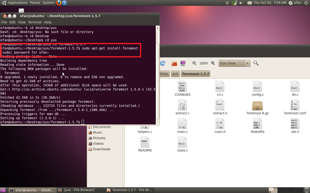 &#91;Tutorial&#93; Data Carving dan Recovery Data dengan Foremost pada Ubuntu