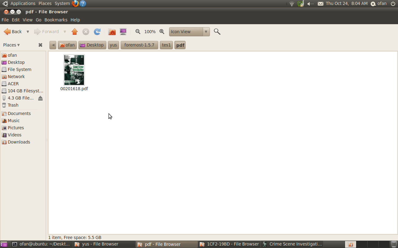 &#91;Tutorial&#93; Data Carving dan Recovery Data dengan Foremost pada Ubuntu