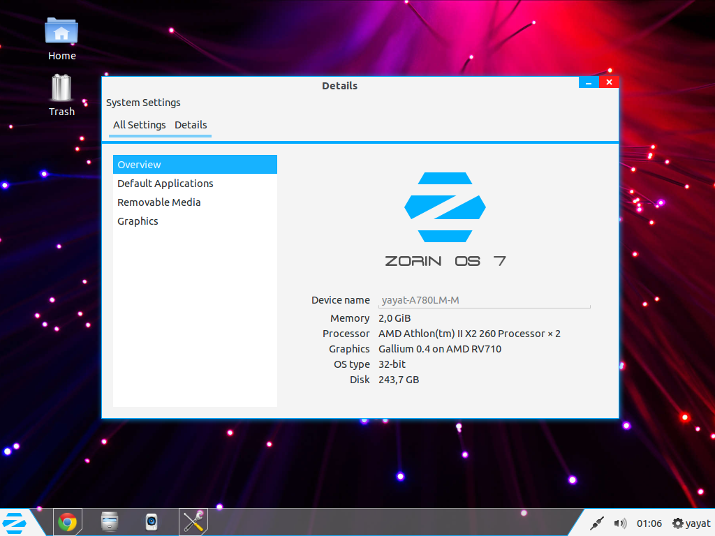 Zorin OS 7, inet lebih cepet animasi keren