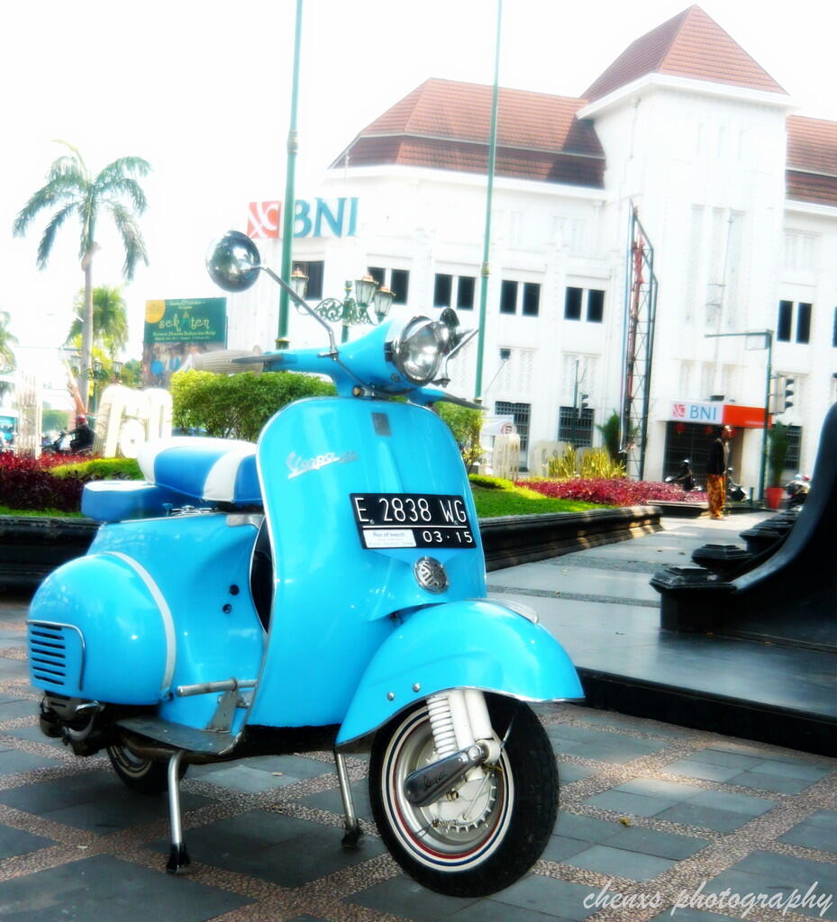 Gambar Sepeda Motor Vespa Terunik Gentong Modifikasi