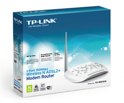 Setting Wireless Modem TP-Link ADSL2+ 8151n