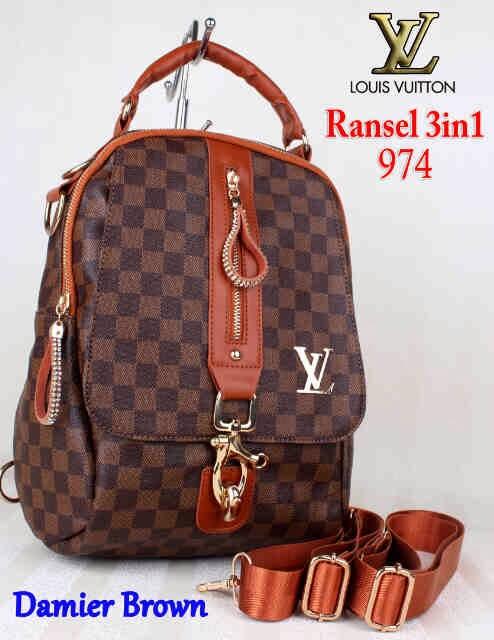 Terjual Tas  Ransel Branded LV  Rio A974WC Terbaru 2014 KASKUS