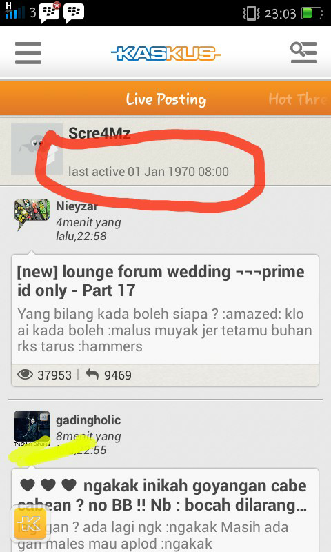 Coba liat ada yang aneh