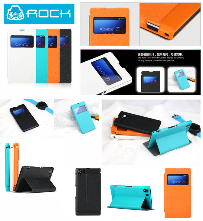 Hard Soft Leather Cover Case SONY XPERIA Z1,Z Ultra,C,ZL,ZR,Z,M,SP,T,J,L,V, Neo L