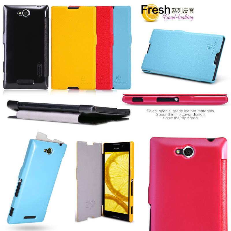 Hard Soft Leather Cover Case SONY XPERIA Z1,Z Ultra,C,ZL,ZR,Z,M,SP,T,J,L,V, Neo L