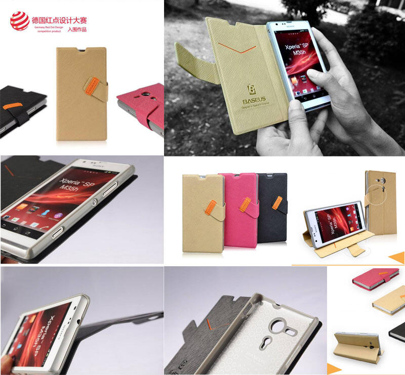 Hard Soft Leather Cover Case SONY XPERIA Z1,Z Ultra,C,ZL,ZR,Z,M,SP,T,J,L,V, Neo L