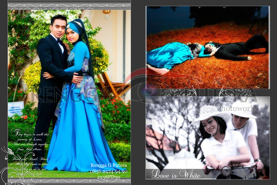 Terjual Paket Fotography Potrait Prewedding Wedding Videography