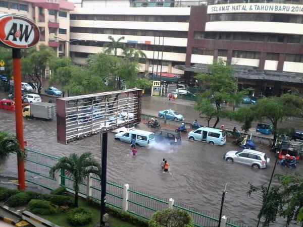 Banjir Jakarta Hari ini cekidot