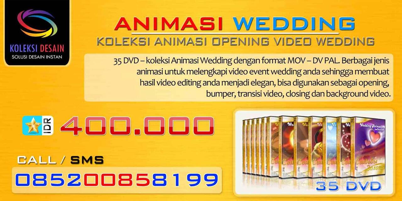 Cari 35 Dvd Koleksi Animasi Video Wedding Openingtransisi