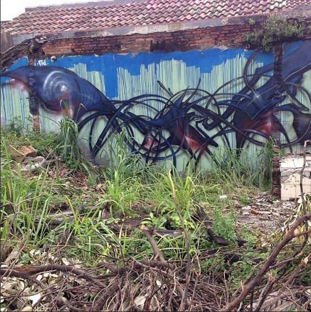 Graffiti Karya Temen ane nih gan!!!salah satu artis Graffiti Indonesia