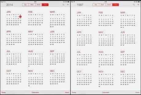 Kalendar Tahun 2014 TERNYATA Sama Persis dengan Kalendar 1997!