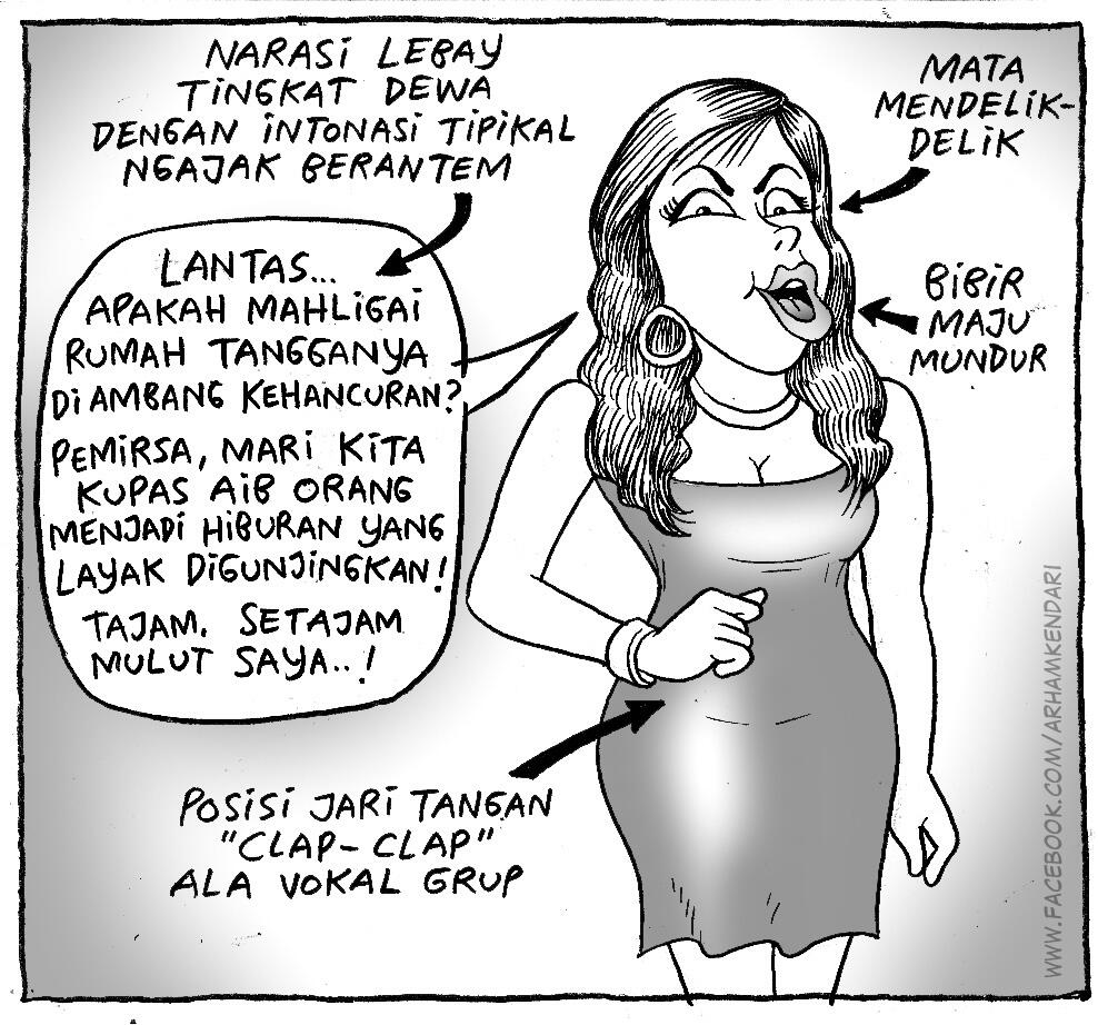 Hiburan yang bikin anu ente terasa disengat ubur-ubur beracun....