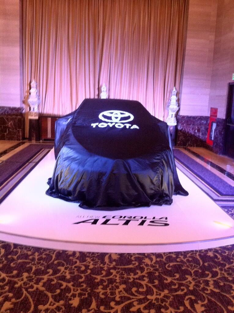All New Corolla Altis 2014 udah launching 8 Januari 2014