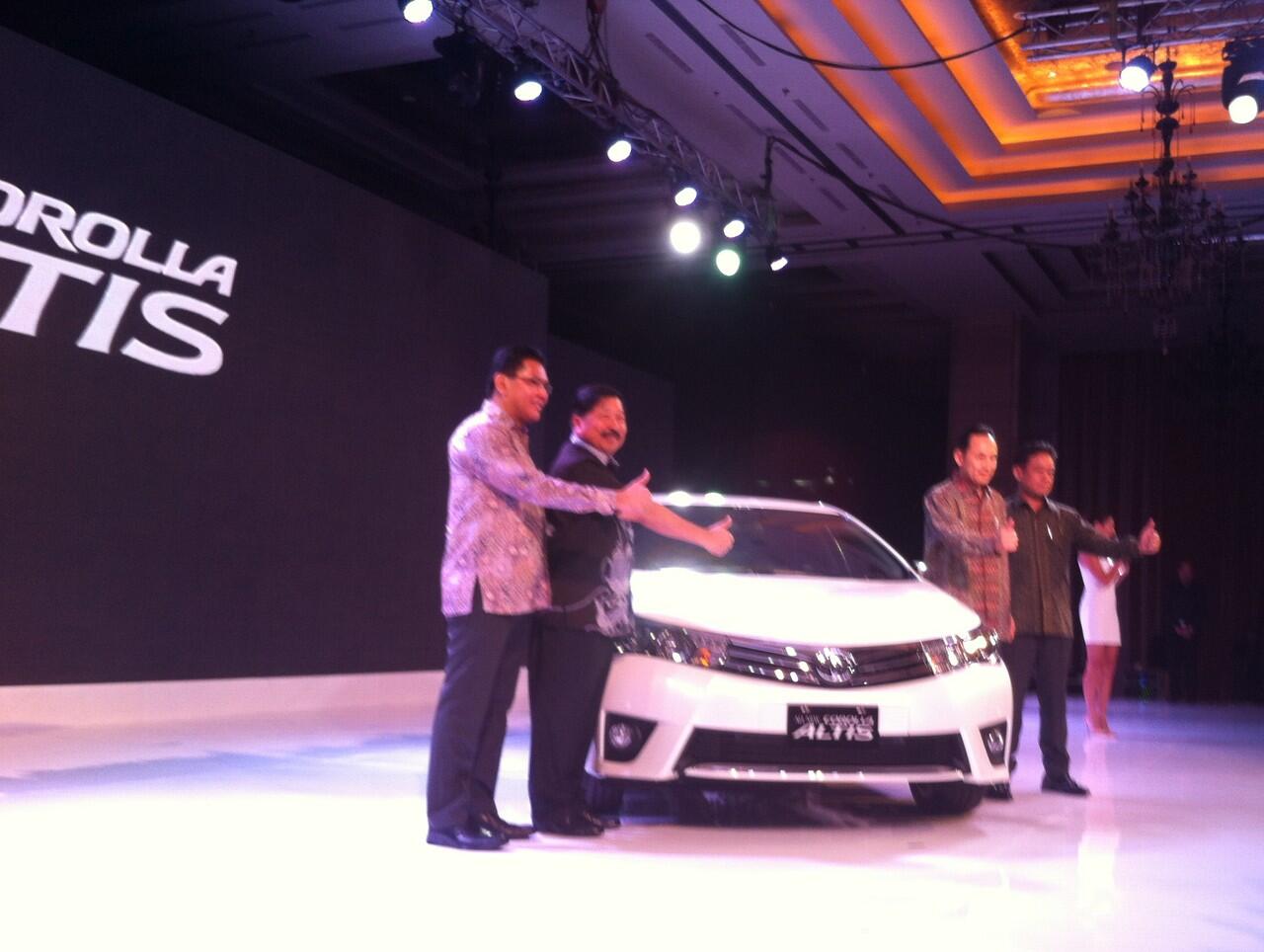 All New Corolla Altis 2014 udah launching 8 Januari 2014