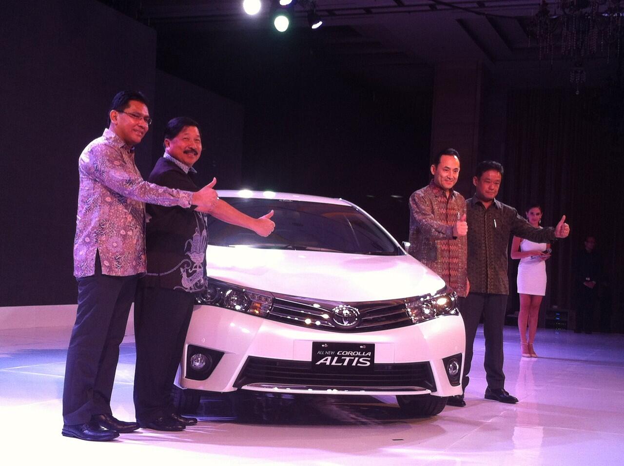 All New Corolla Altis 2014 udah launching 8 Januari 2014