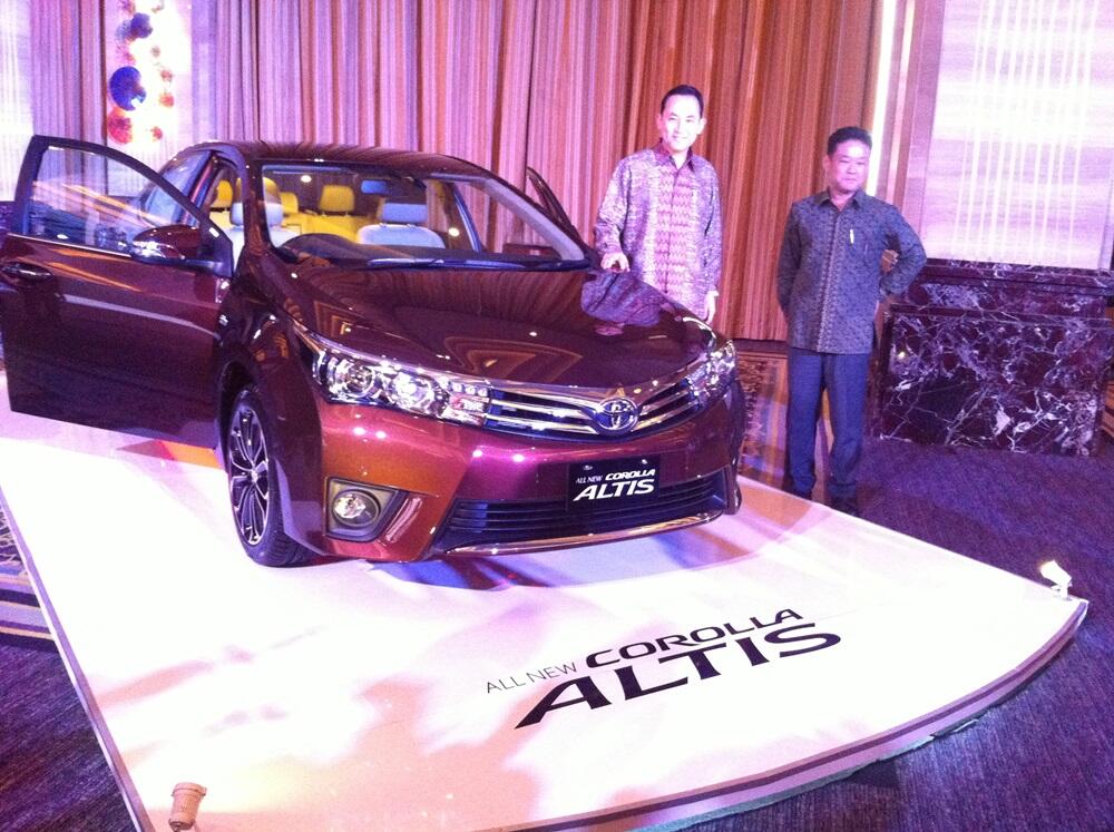 All New Corolla Altis 2014 udah launching 8 Januari 2014