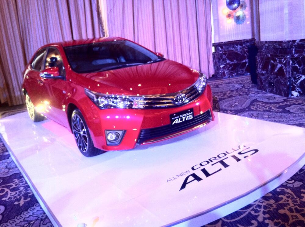 All New Corolla Altis 2014 udah launching 8 Januari 2014