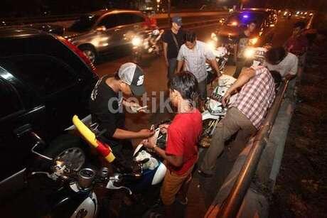 Nekat Rampok dan Lukai Orang di Flyover Kalibata, 4 ABG Diringkus Polisi