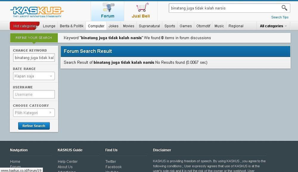 Binatang Juga Tidak Kalah Narsis 