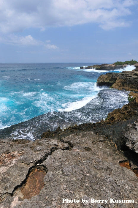 Nusa Lembongan island : The Paradise Beach.