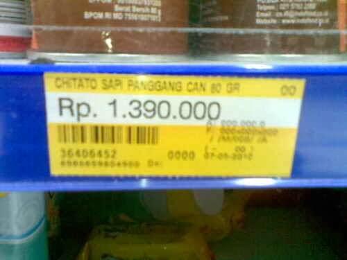 Cemilan termahal di Indonesia