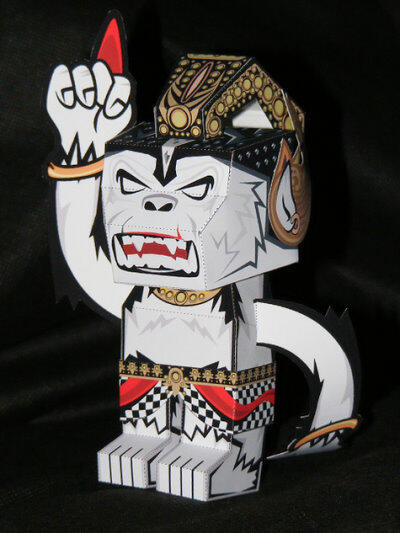 &#91;PAPERAVATAR&#93; Papercraf Tokoh Legendaris Asli Indonesia