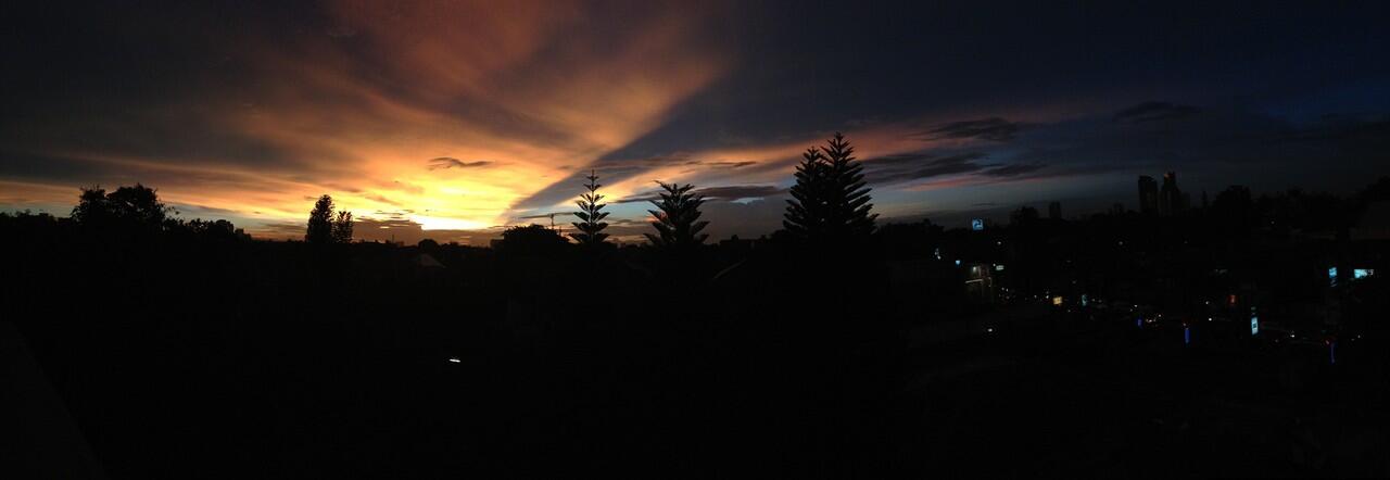 Langit Jakarta hari ini gan 09 januari 2014 