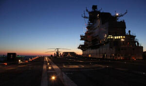 [VIJAY STRONG]India&rsquo;s Largest Carrier INS Vikramaditya Arrives at Karwar Home Port