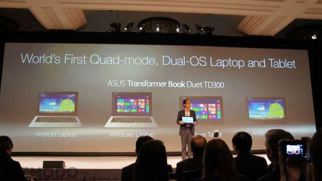 Transformer Book Duet, Android &amp; Windows dengan Satu Prosesor