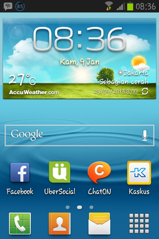 (iseng) HomeScreen koplak