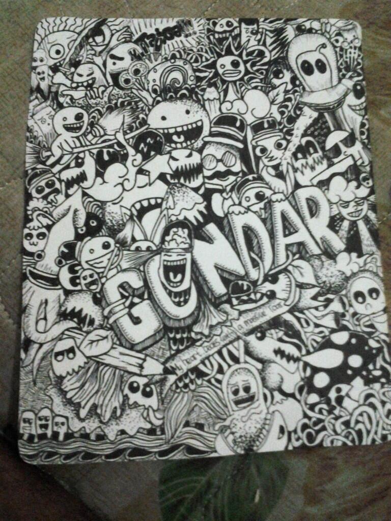 &#91;ASK&#93; Pendapat dan Saran tentang gambar DOODLES pertama ane.. 