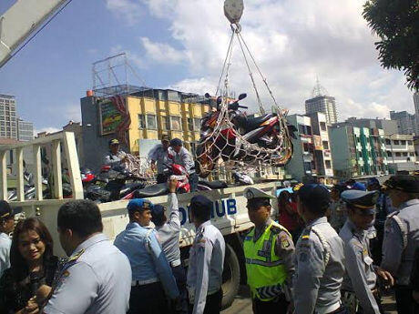 Ribetnya Menebus Motor yang Kena Operasi Jaring