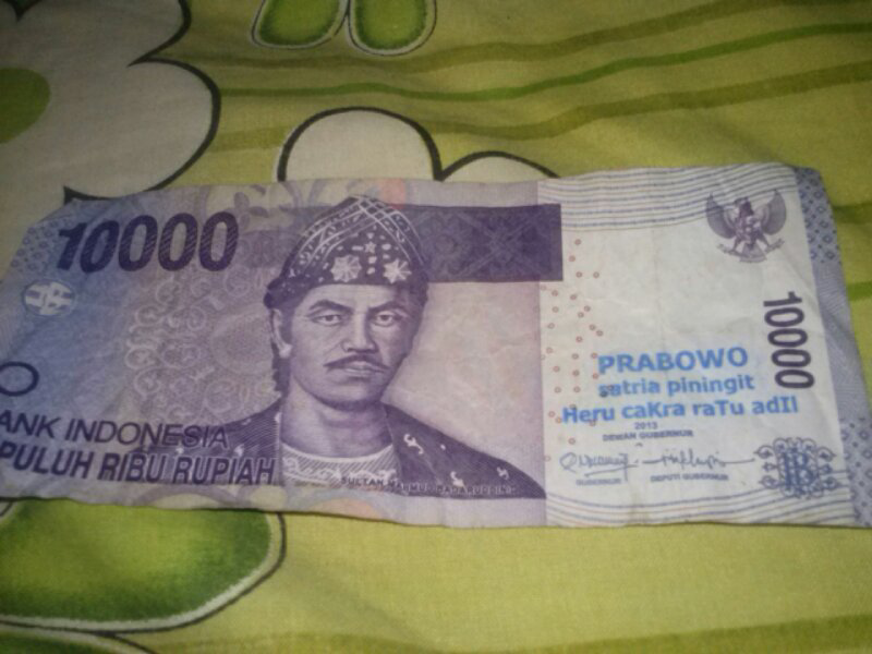 Ada Prabowo di Uang Rp. 10.000, Gan!!